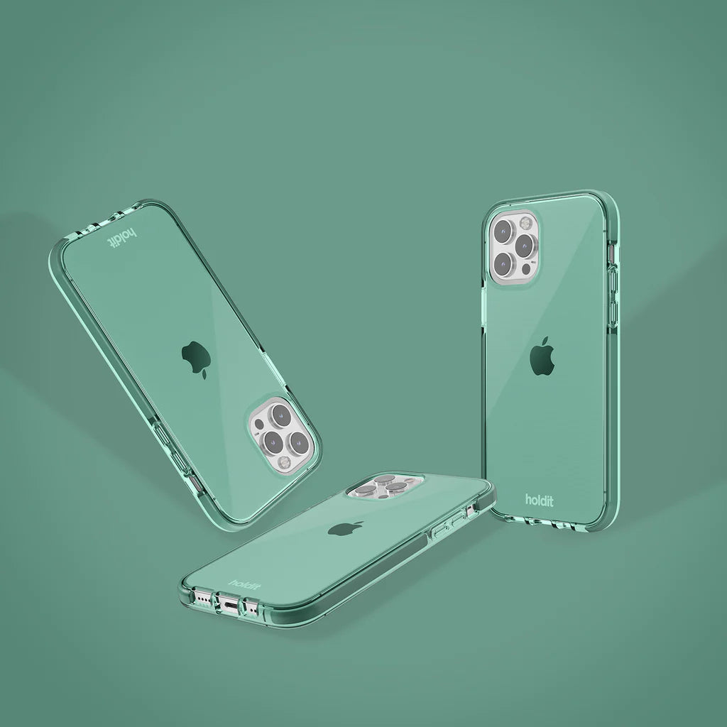 Holdit Seethru Case - iPhone 12 Pro MAX - Moss green