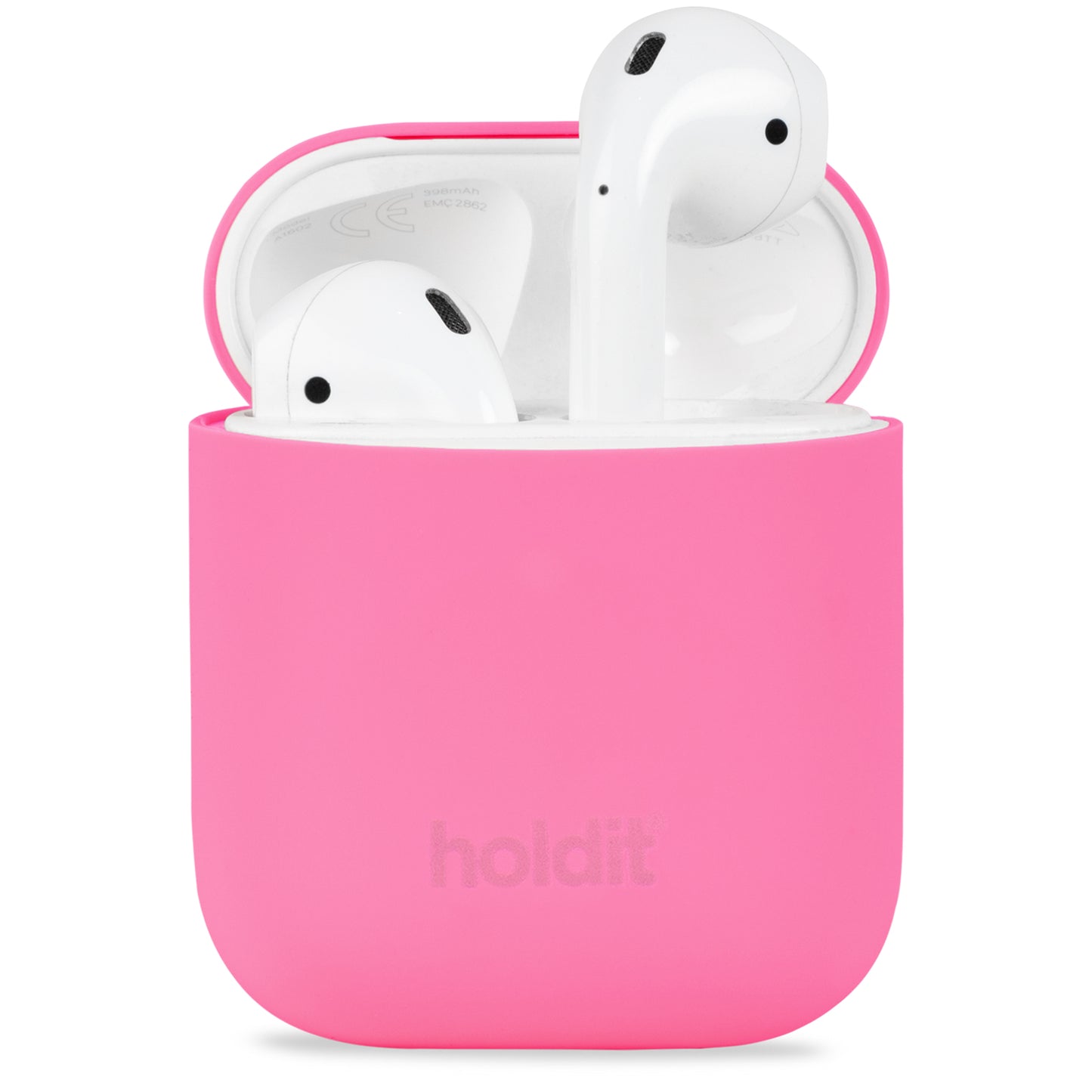 Silicone Case AirPods 1&2 - Bright Pink