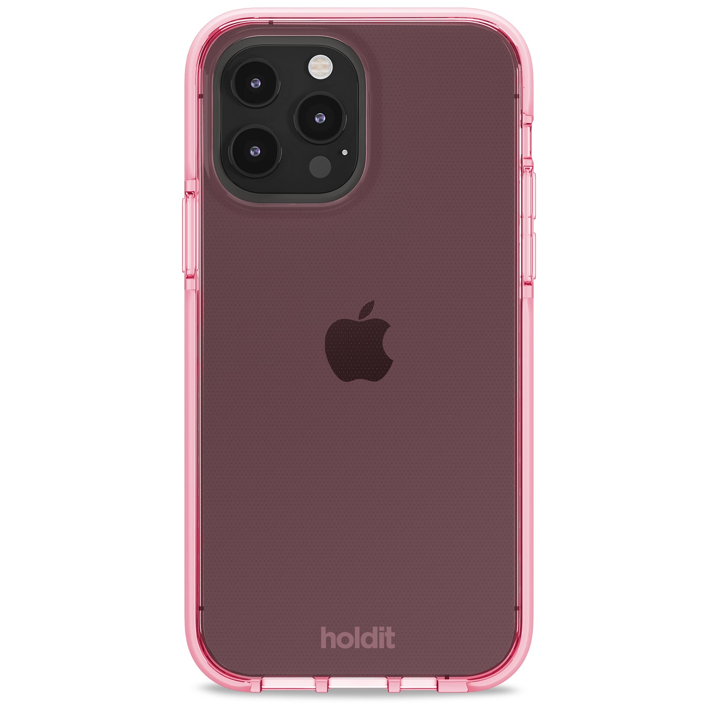 Seethru Case - iPhone 13 Pro - Bright Pink