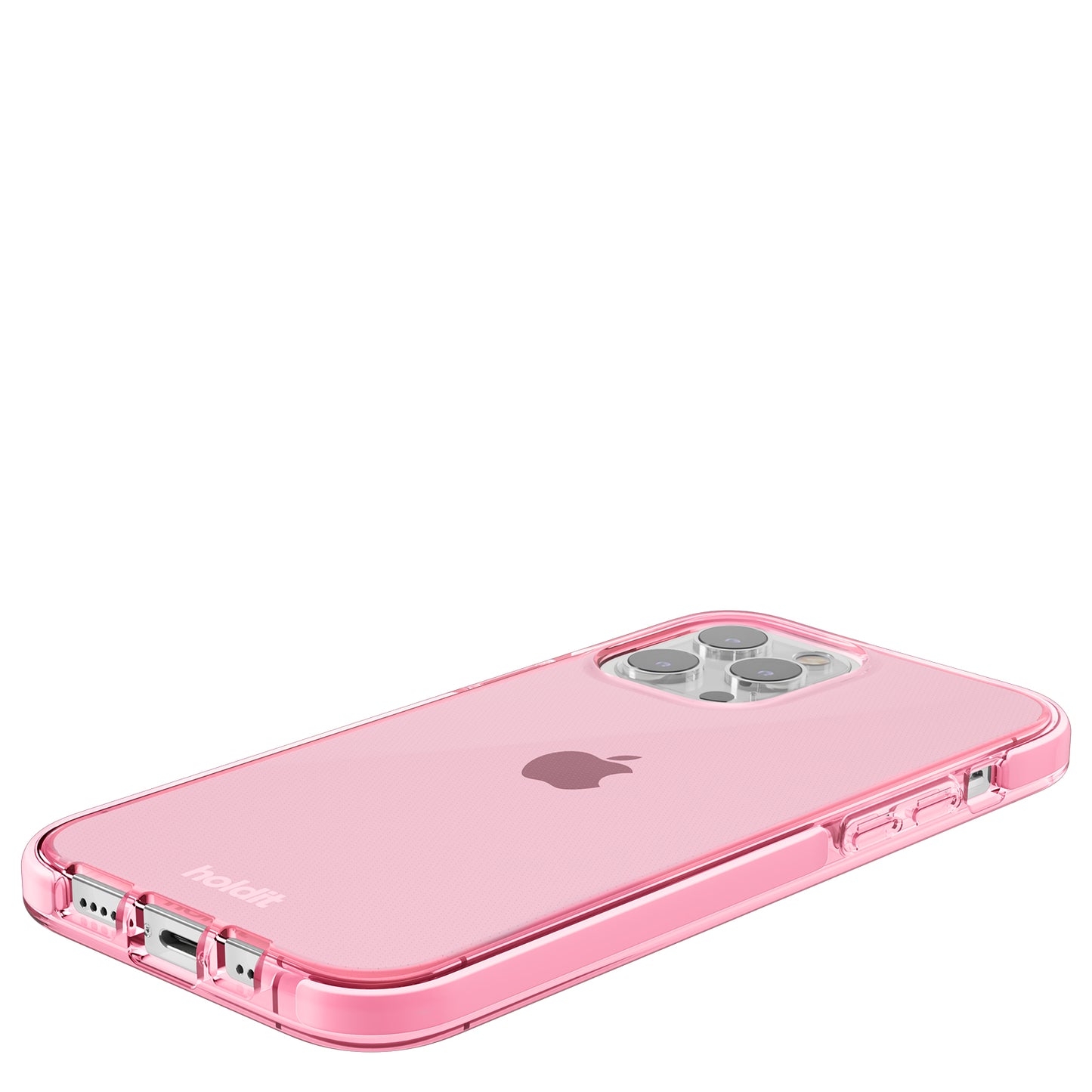 Seethru Case - iPhone 13 Pro - Bright Pink