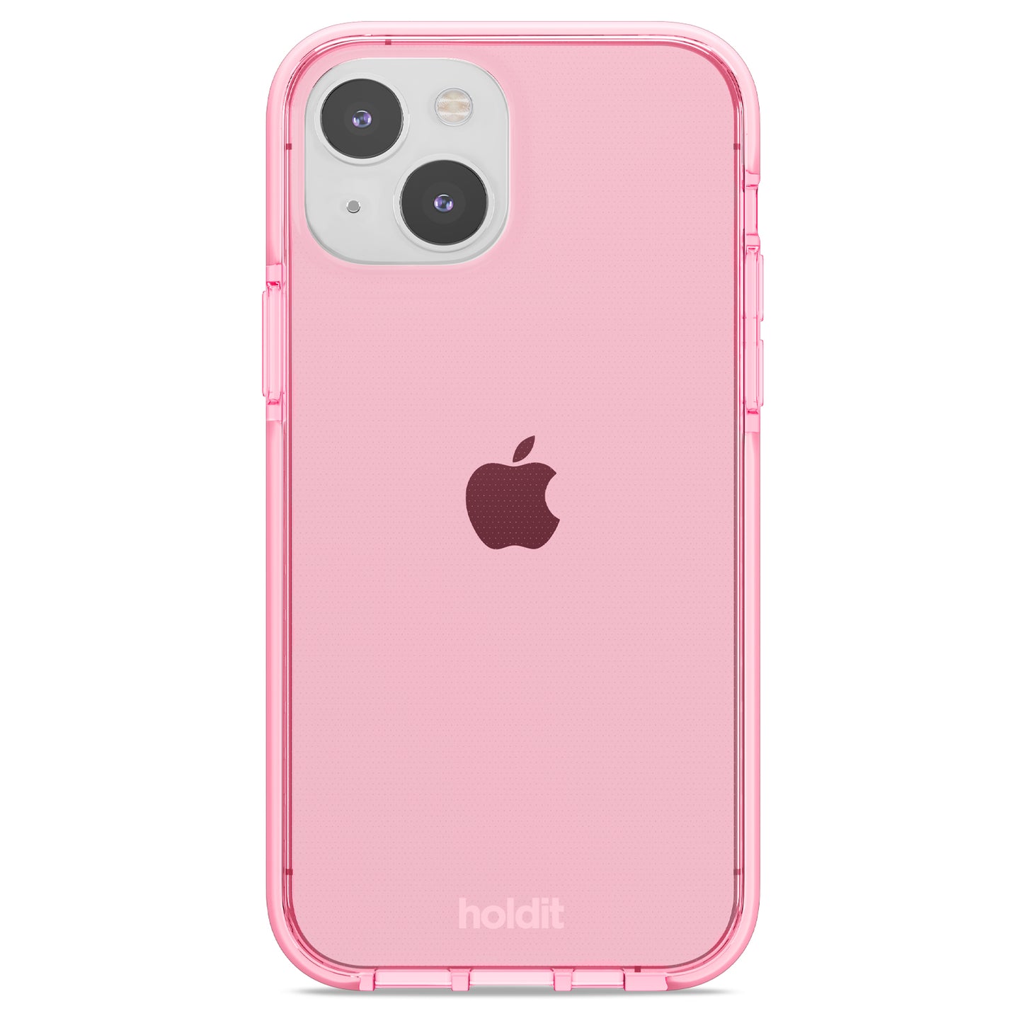 Seethru Case - iPhone 14/13 - Bright Pink