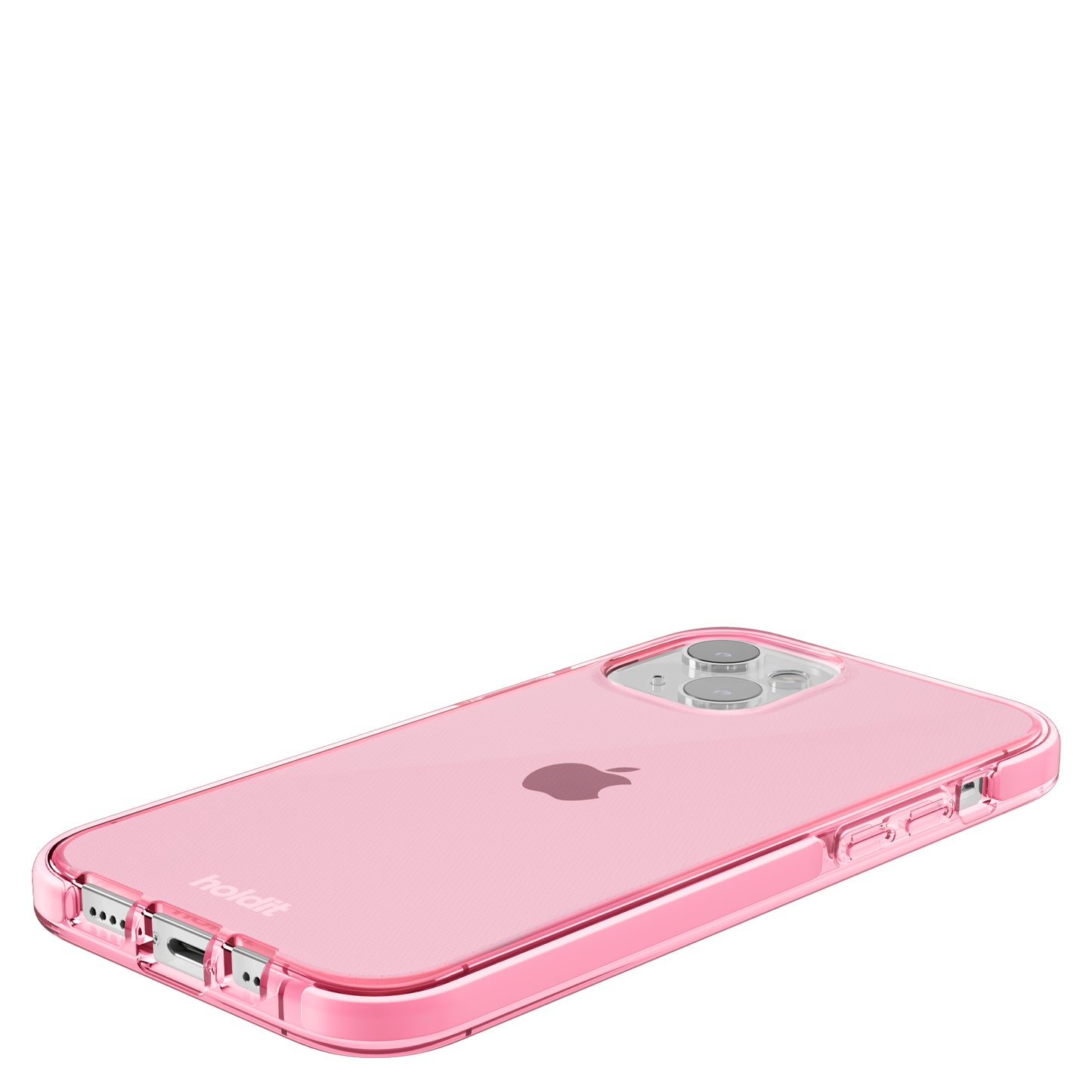Seethru Case - iPhone 14/13 - Bright Pink