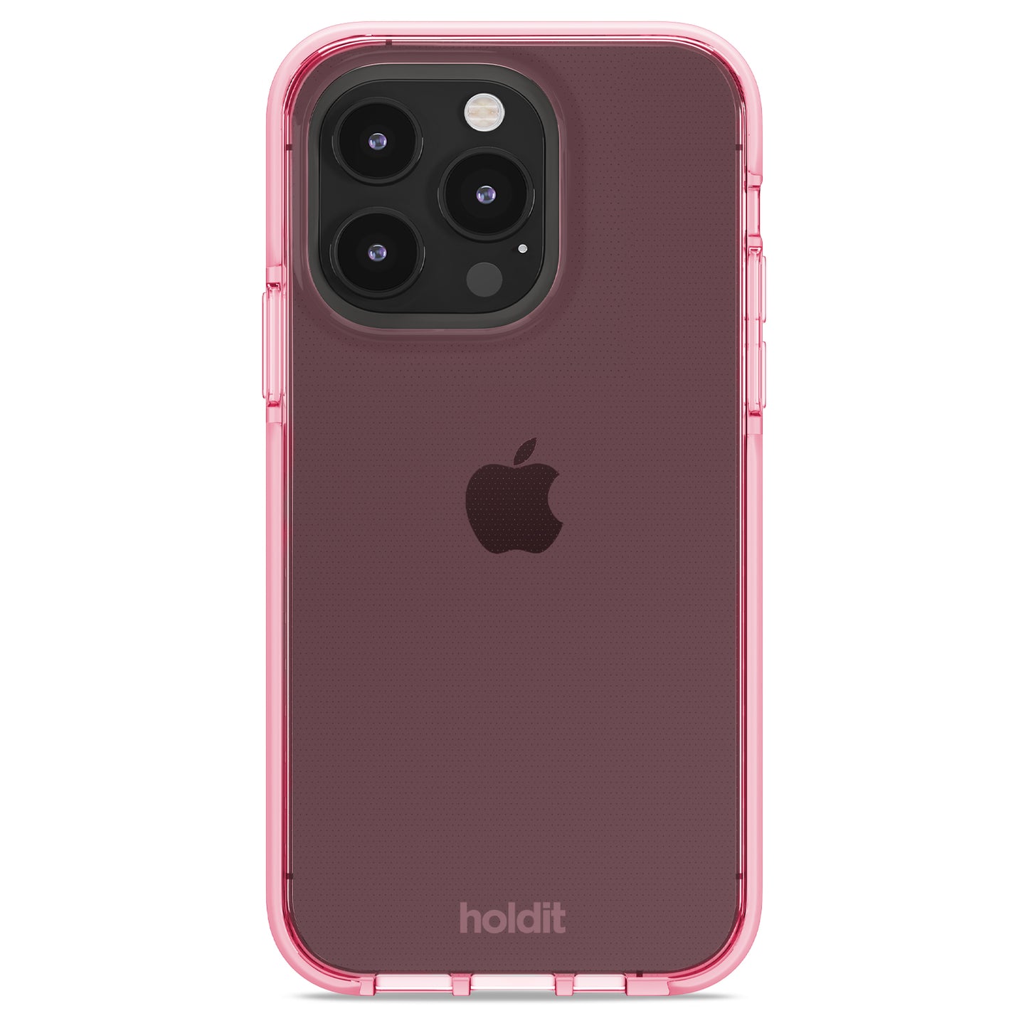 Seethru Case - iPhone 14 Pro - Bright Pink