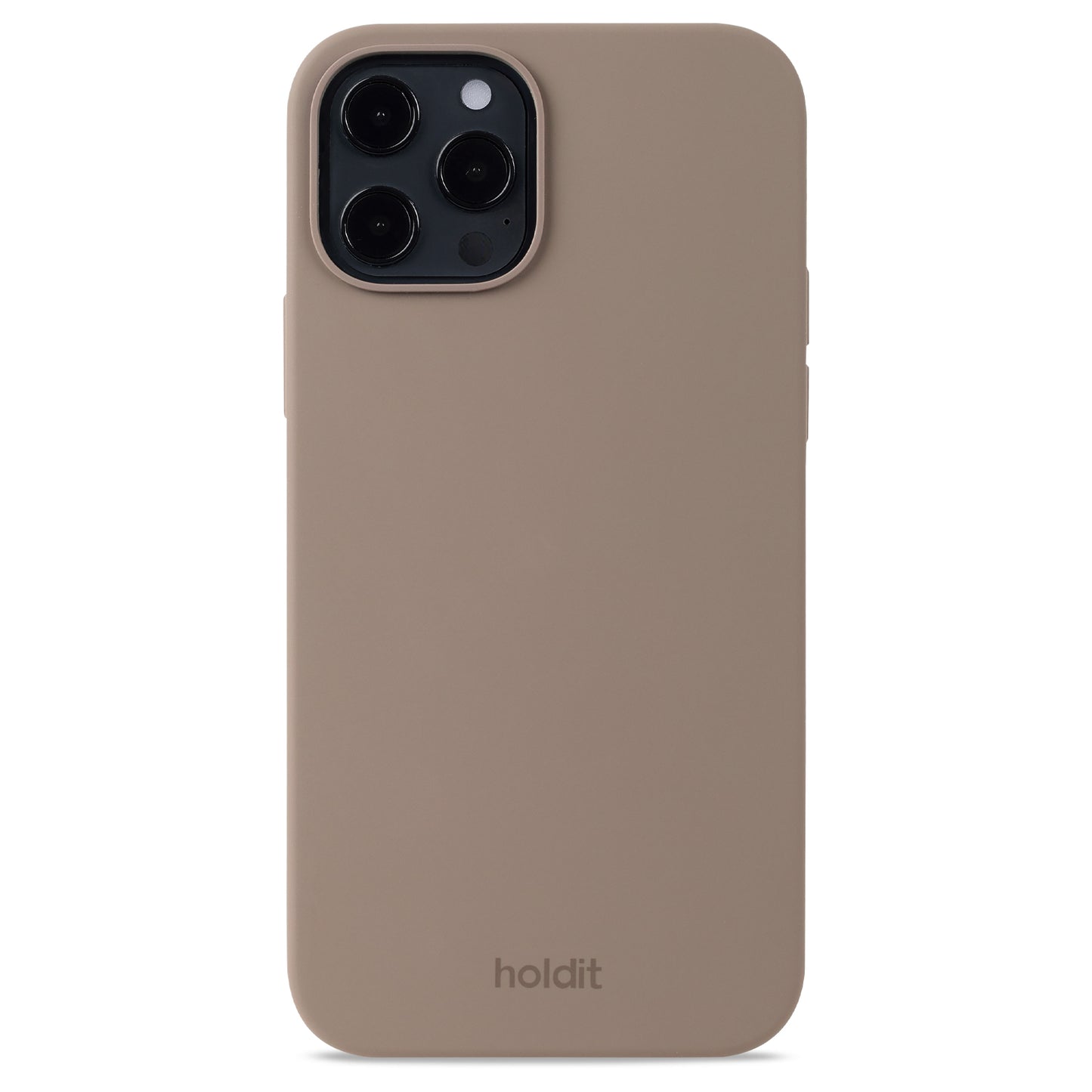 Silicone Case - iPhone 12/12 Pro - Mocha Brown