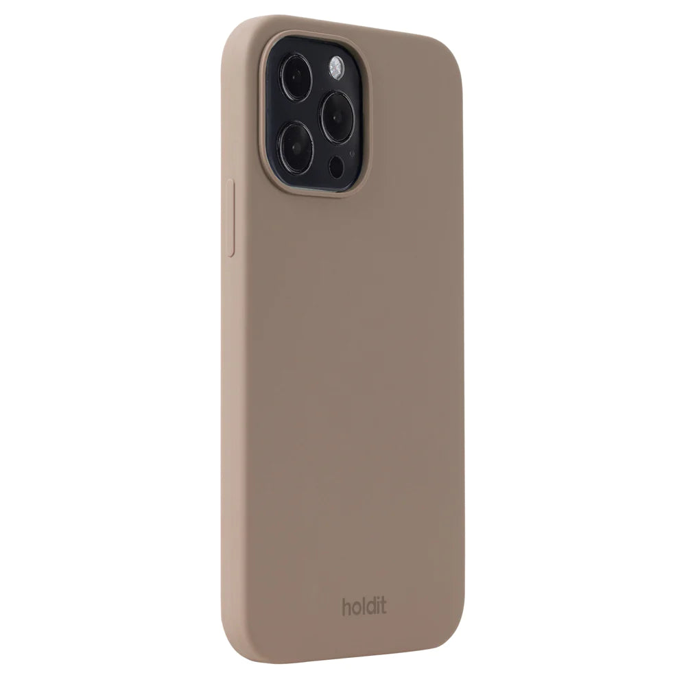 Holdit Silicone Case - iPhone 13 Pro MAX - Mocca brown