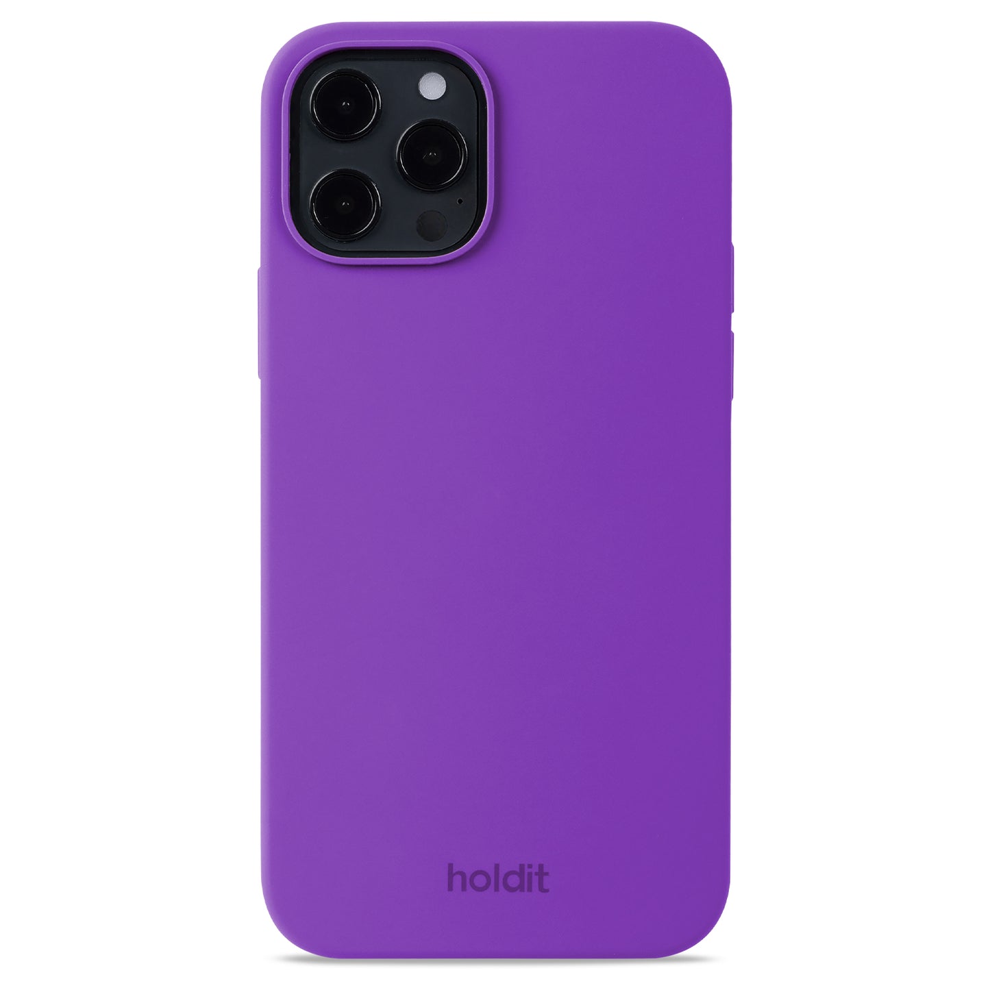 Silicone Case - iPhone 12/12 Pro - Bright Purple