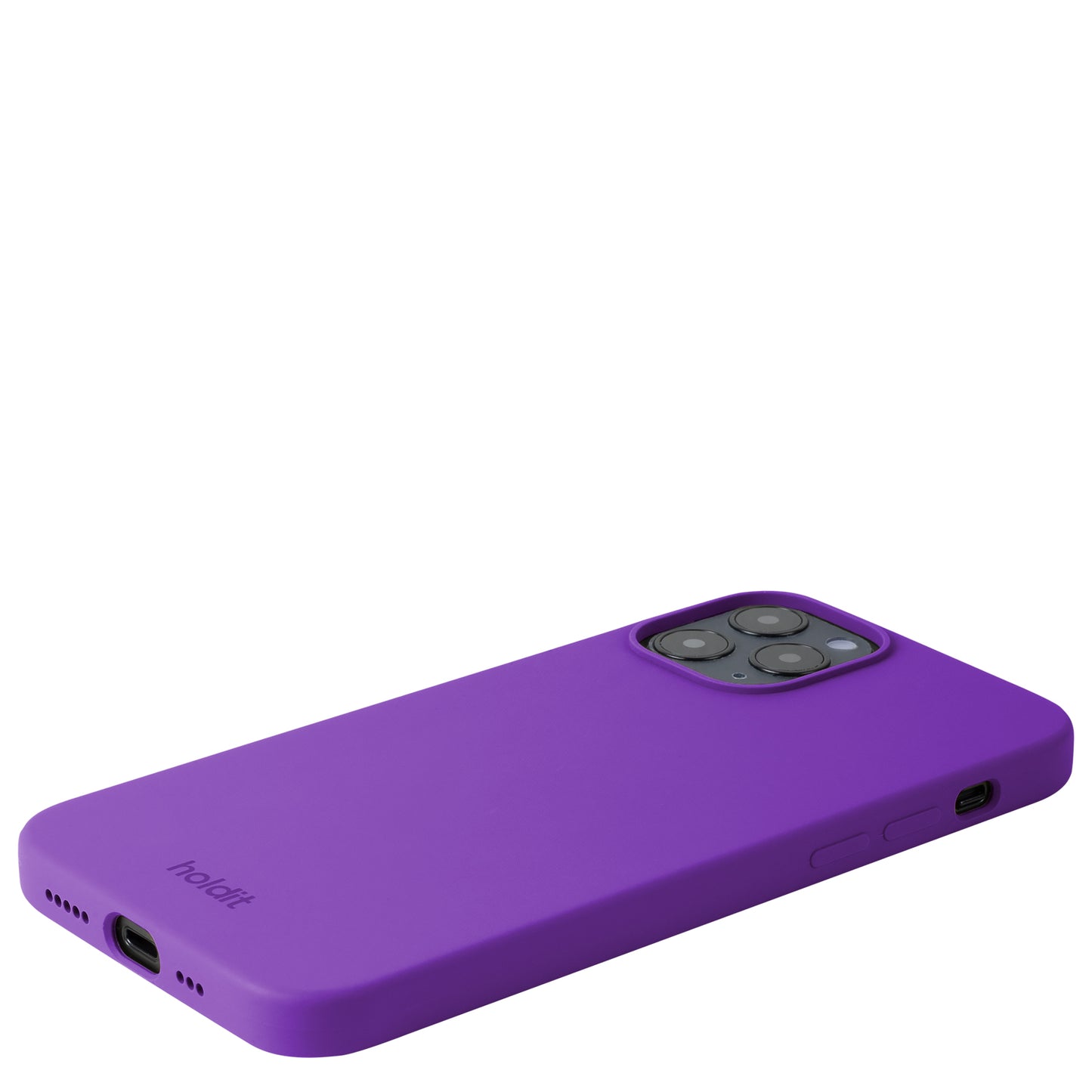 Silicone Case - iPhone 12/12 Pro - Bright Purple