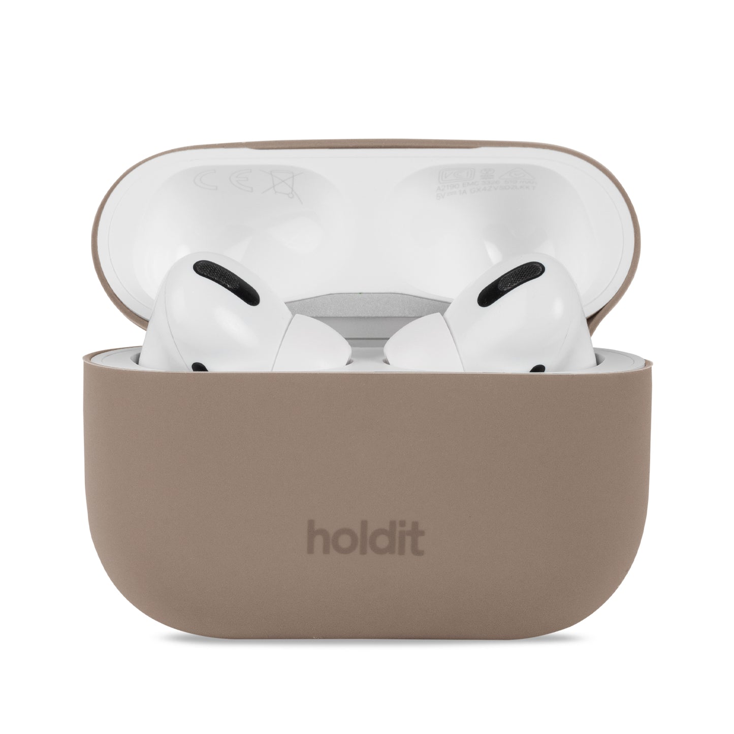 Silicone Case AirPods PRO 1&2 - Mocha Brown