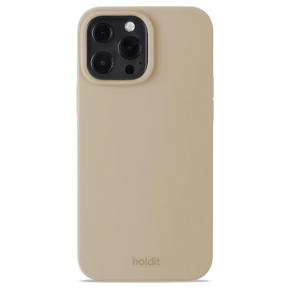 Holdit Silicone Case - iPhone 13 Pro MAX - Latte beige