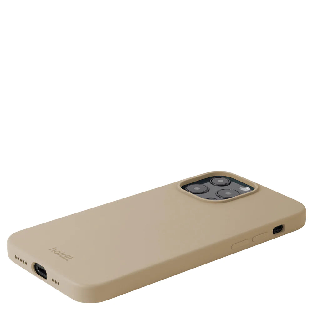 Holdit Silicone Case - iPhone 13 Pro MAX - Latte beige