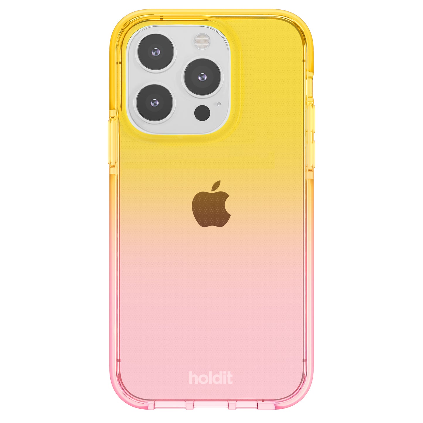 Seethru Case - iPhone 14 Pro - Bright Pink / Orange Juice