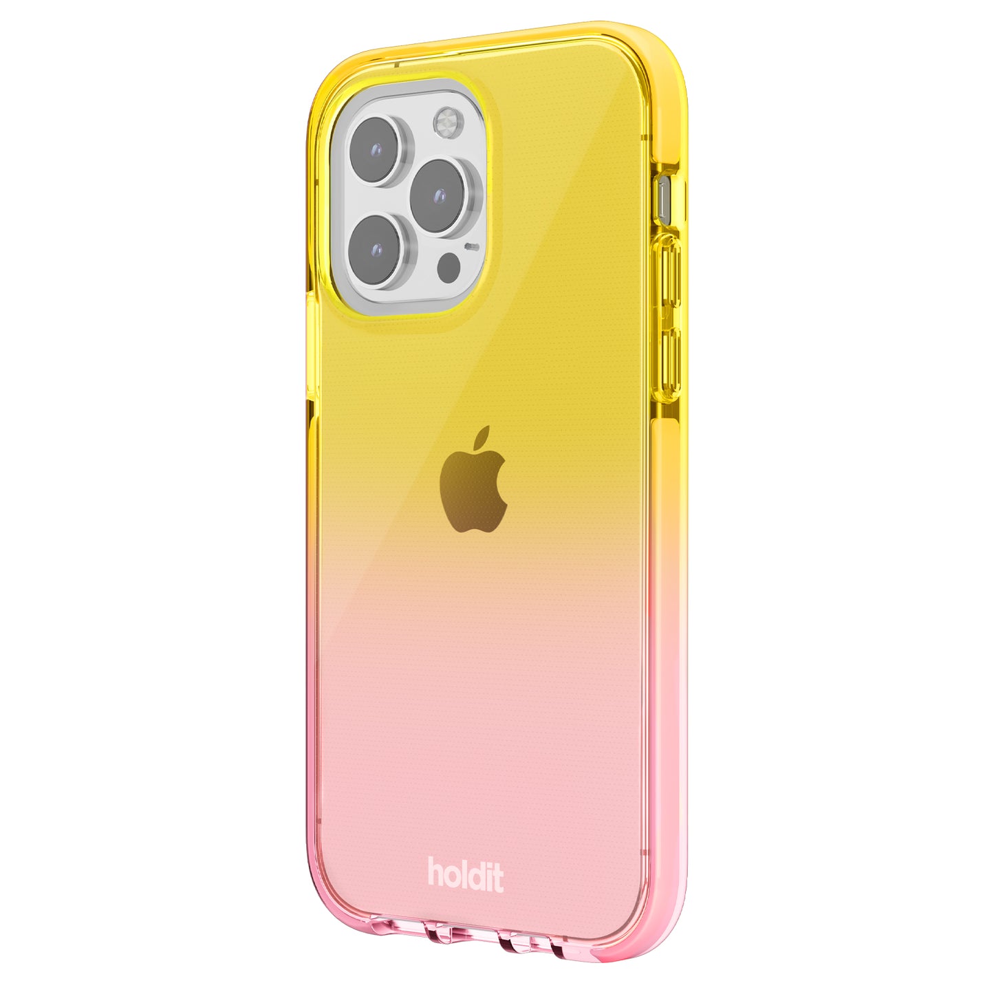 Seethru Case - iPhone 14 Pro - Bright Pink / Orange Juice