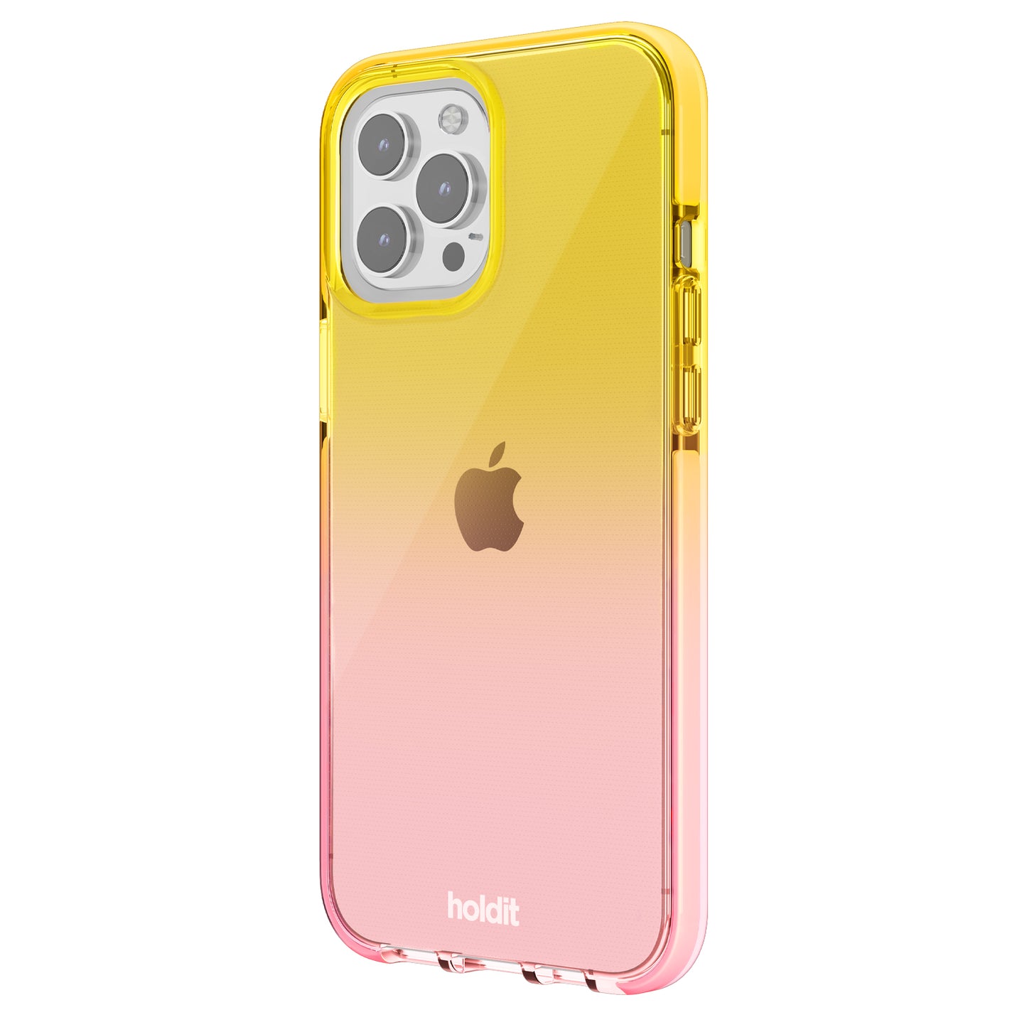 Seethru Case - iPhone 14 ProMAX - Bright Pink / Orange Juice