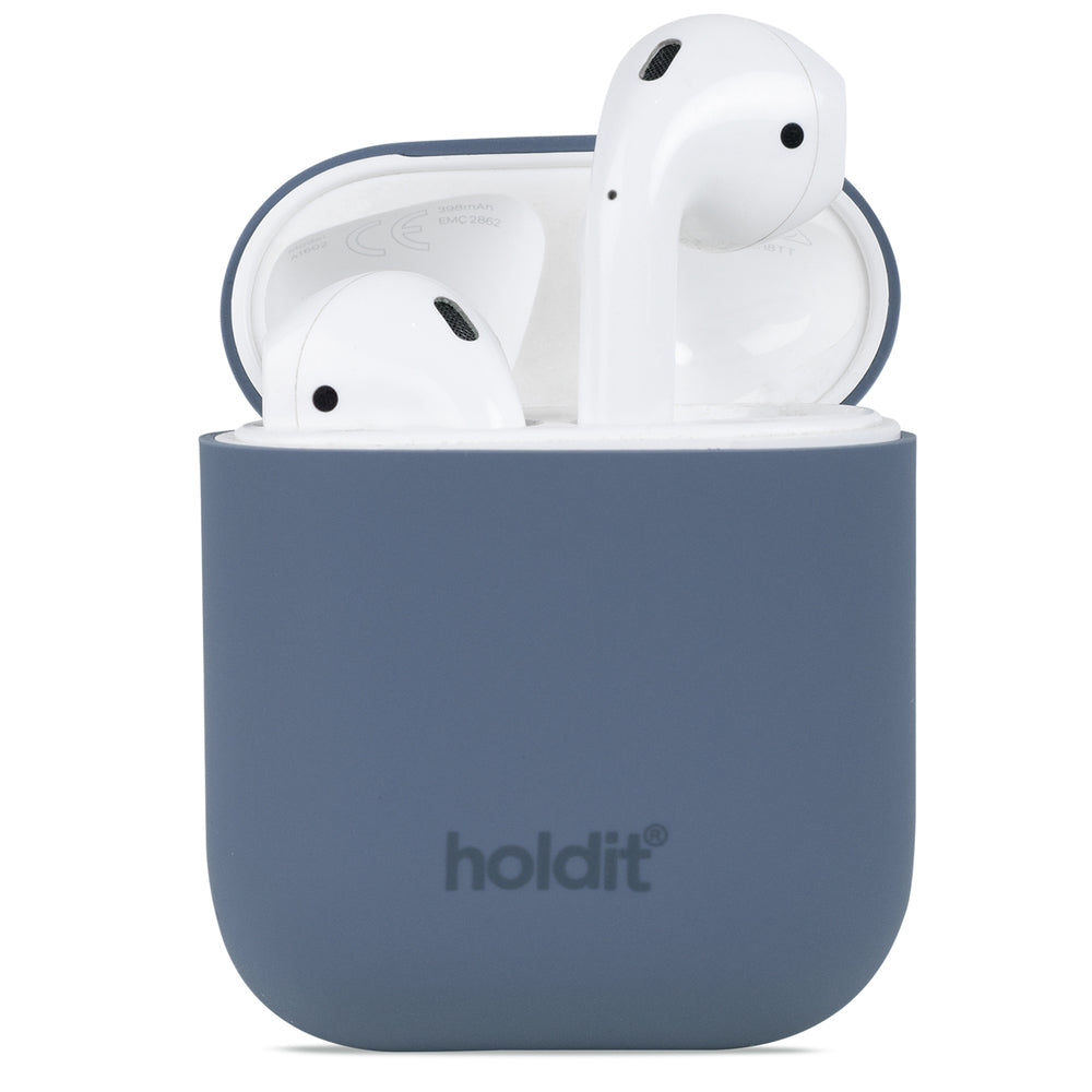 holdit Silicone Case AirPods 1&2 - Dark blue