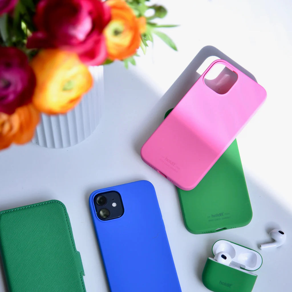 Holdit Silicone Case - iPhone 13 Pro MAX - Bright pink