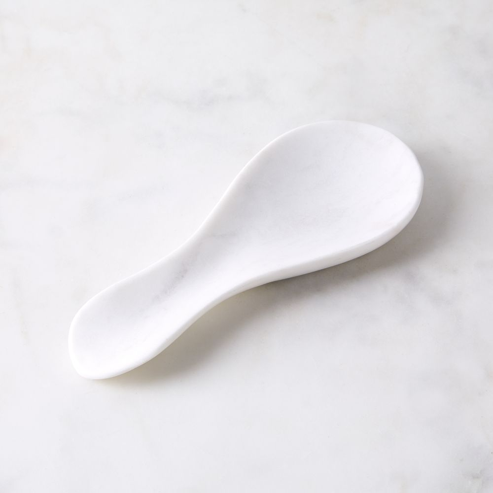 Spoon rest Hvítur marmari