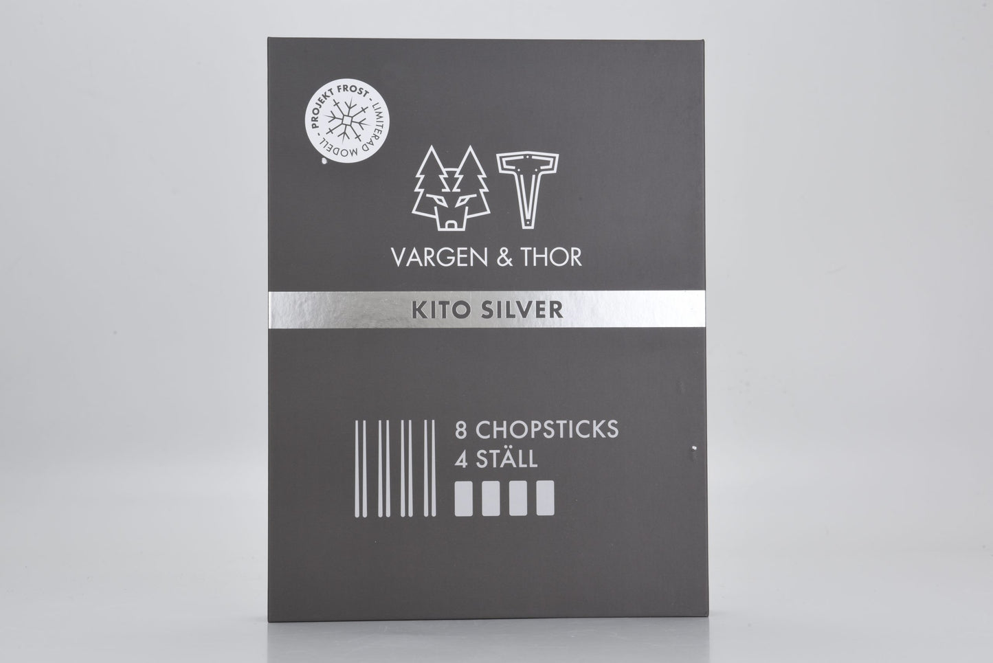 Vargen & Thor KITO Prjónasett Silfur
