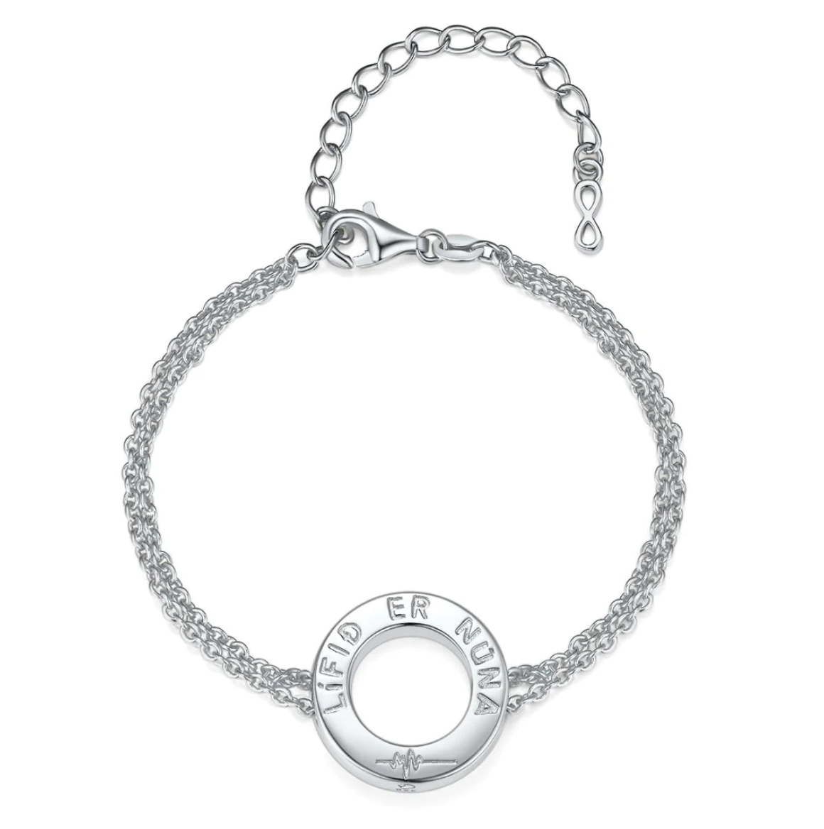 Kraftur Divine Bracelet silfur