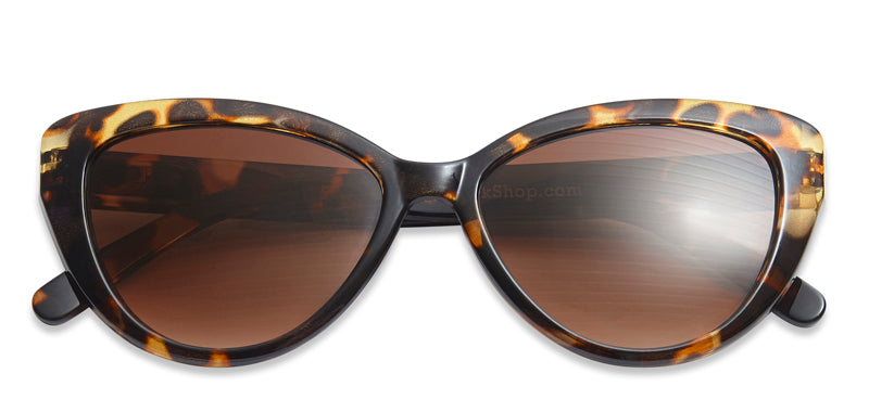 Have A Look - Sólgleraugu - Cat eye Tortoise