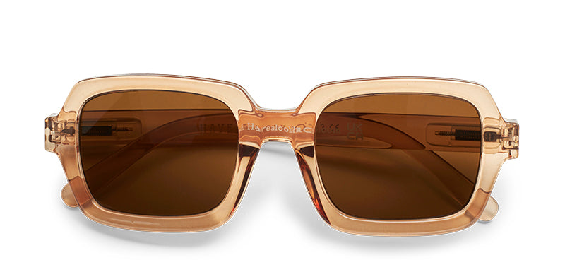 Have A Look - Sólgleraugu - Square - Brown sugar