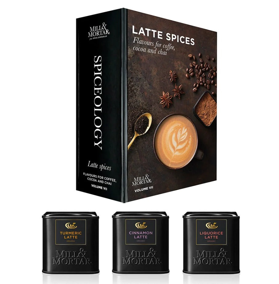 Mill & Mortar - Latte Spices Gjafasett