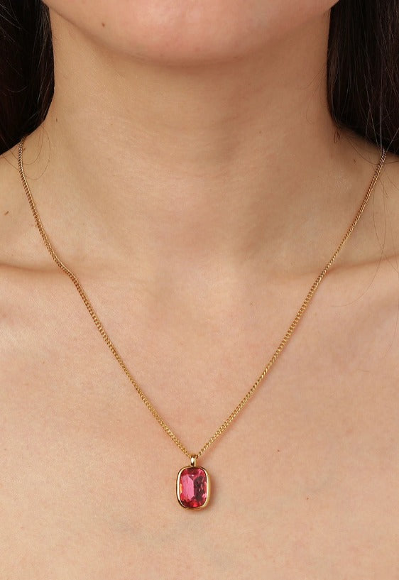 DYRBERG/KERN Cara Hálsmen Rose