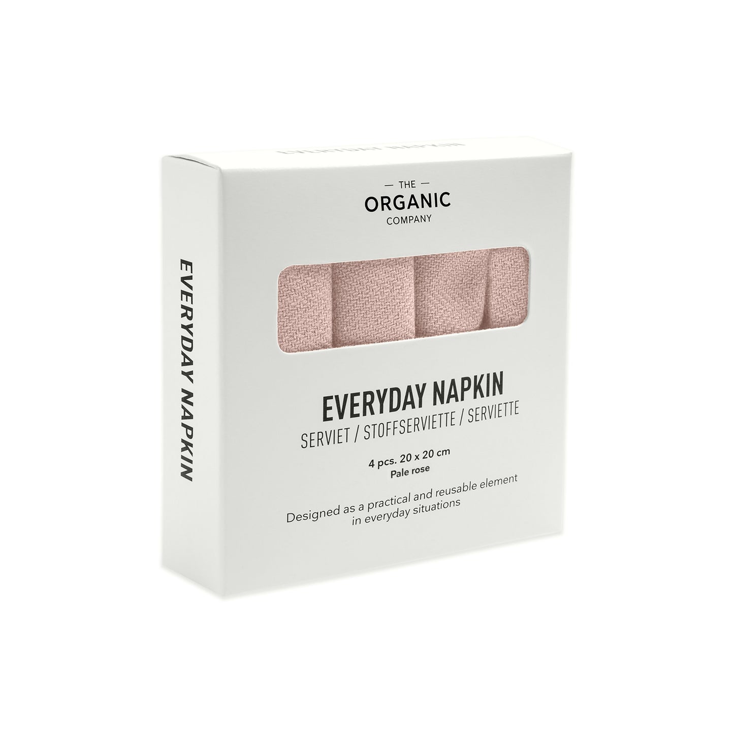 Servíettur - Everyday Napkin Fölbleikar