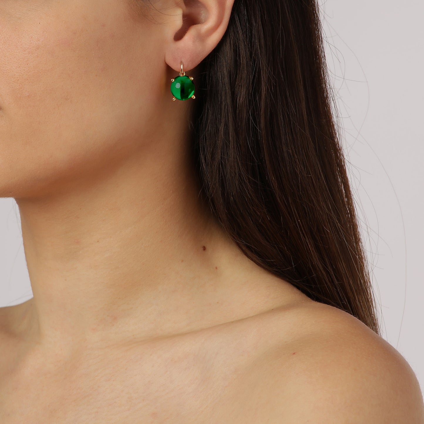 DYRBERG/KERN Diana Earring Green