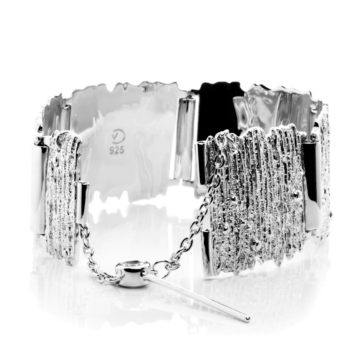 Vera Design - String armband Silfur