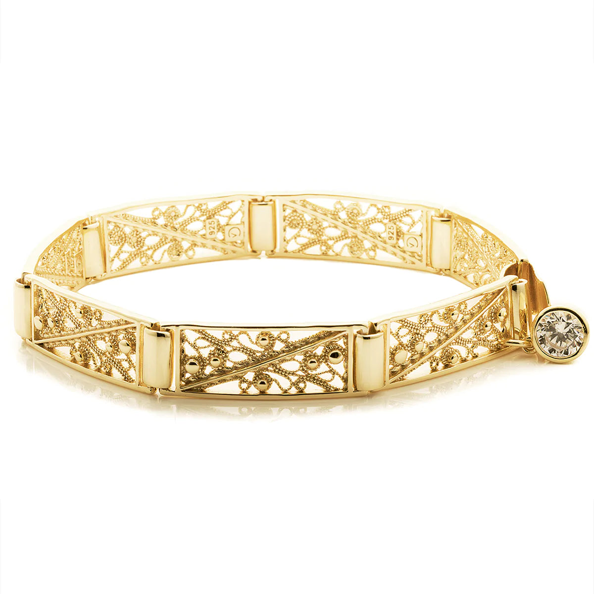 Vera Design - Filigree armband Gyllt