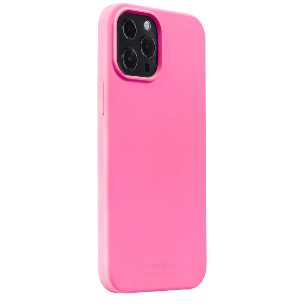 Holdit Silicone Case - iPhone 13 Pro MAX - Bright pink
