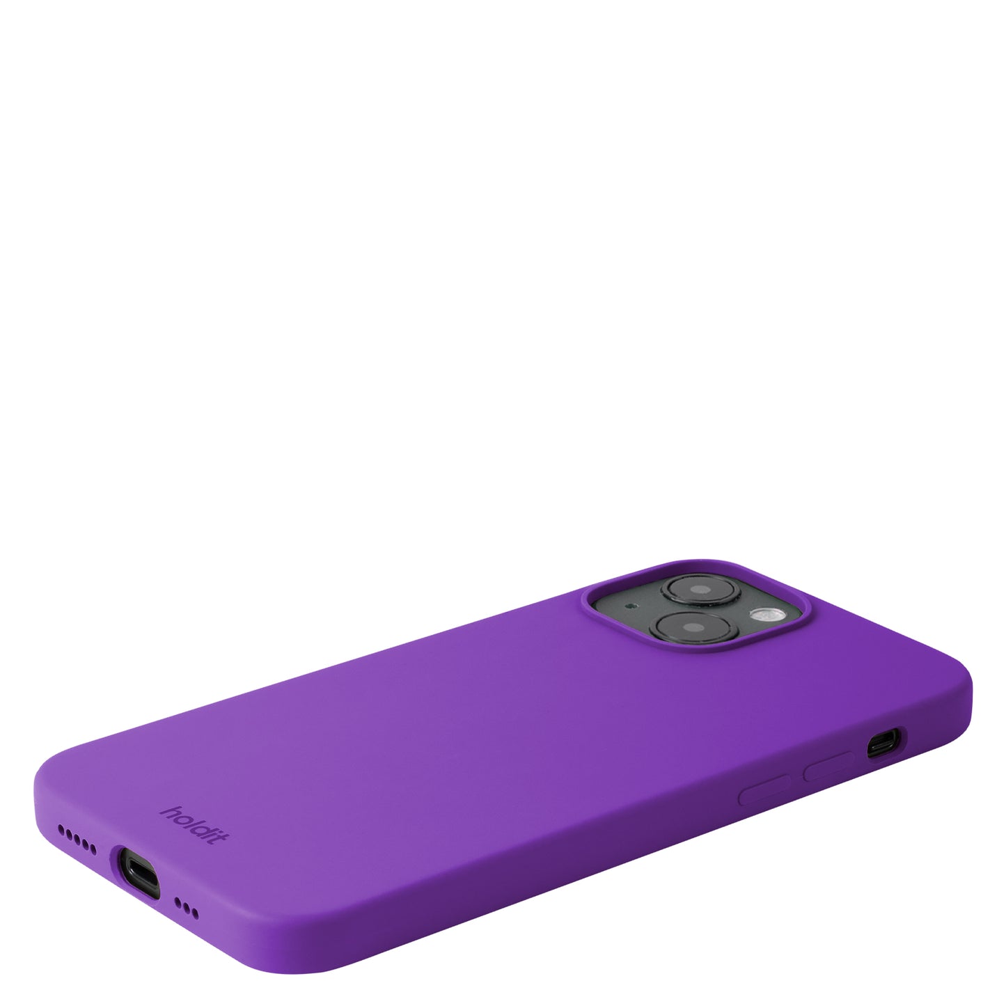 Silicone Case - iPhone 14/13 - Bright Purple