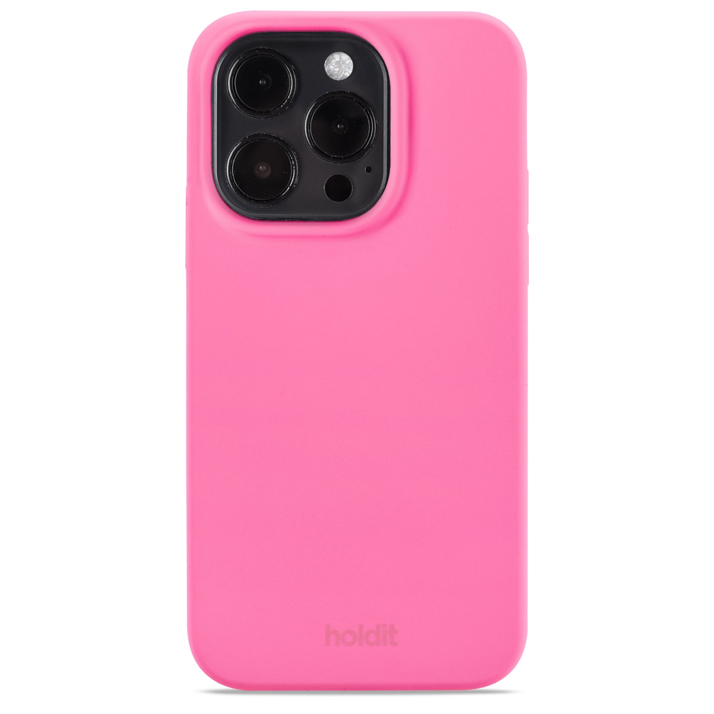 Silicone Case - iPhone 14 Pro - Bright Pink