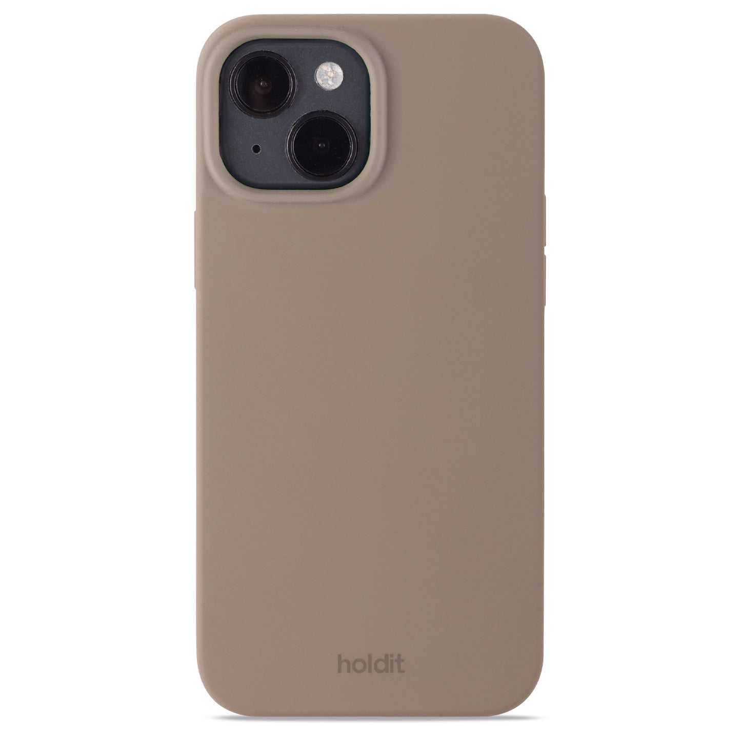 Silicone Case - iPhone 14/13 - Mocha Brown