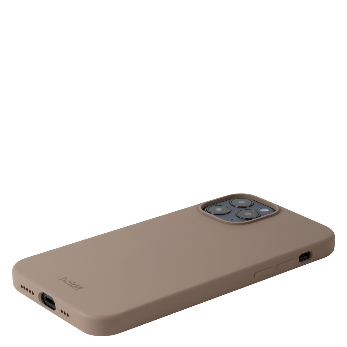 Silicone Case - iPhone 12/12 Pro - Mocha Brown