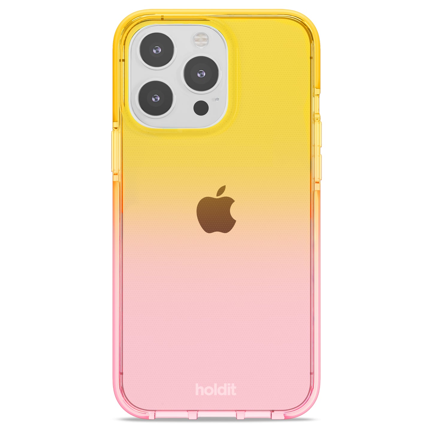 Seethru Case - iPhone 14 ProMAX - Bright Pink / Orange Juice