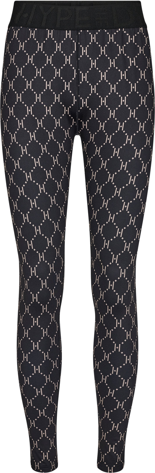 Hype The Detail - Leggings Print Black/Latte