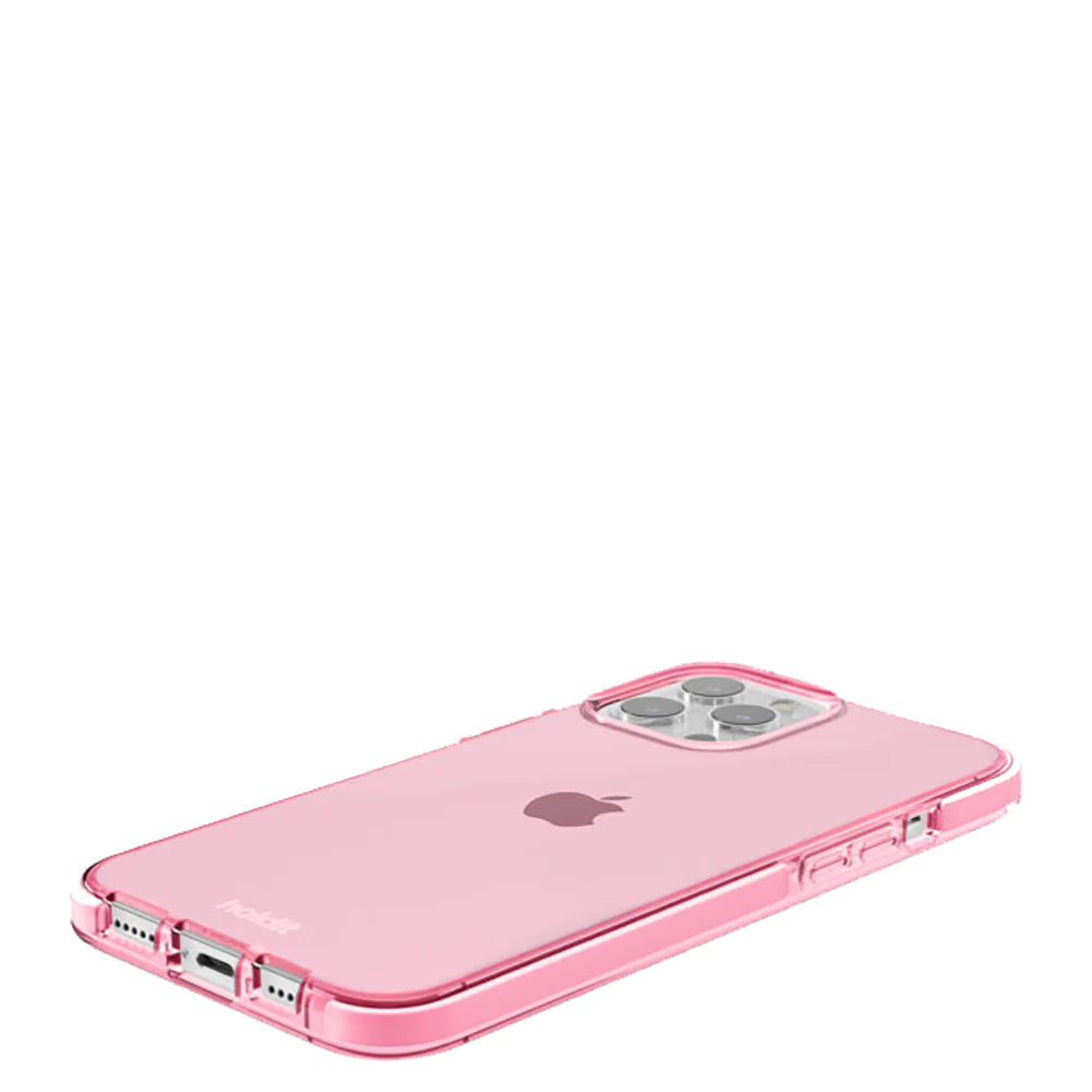Holdit Seethru Case - iPhone 13 Pro MAX - bright pink