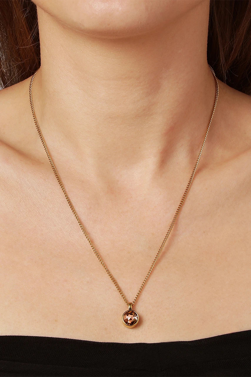 DYRBERG/KERN Ette Necklace Brown