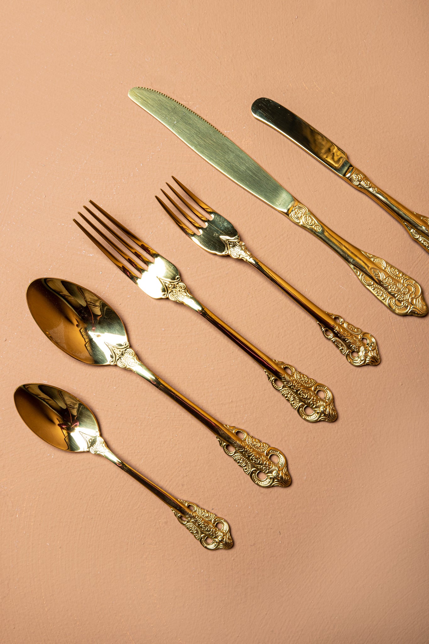 PTMD - Thrust Gold Cutlery set