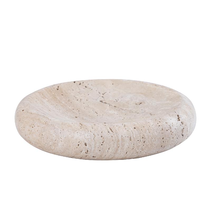 PTMD-Lamara Natural Travertine Bowl