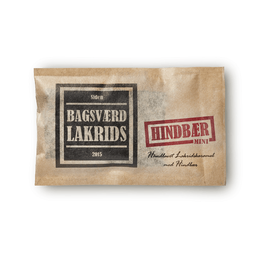 Bagsværd Lakrids - Hindberja Lakkrís Mini