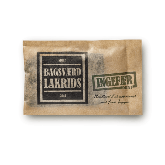 Bagsværd Lakrids - Engifer Lakkrís Mini