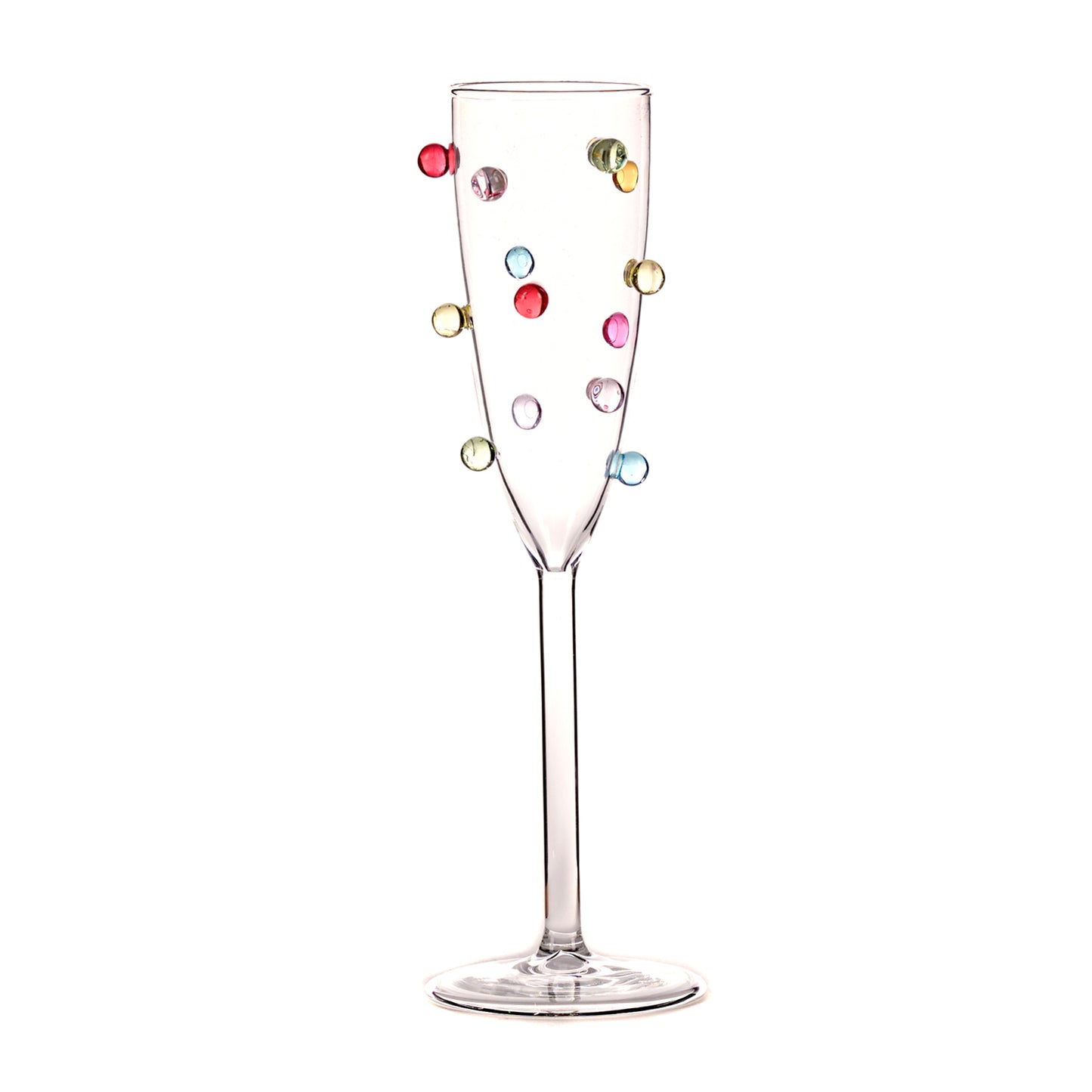 Champagne Glas 3D Dotted