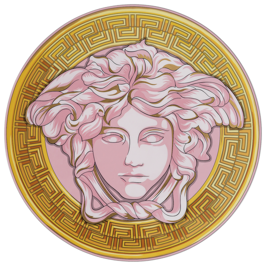 Versace Medusa Amplified Diskur 33cm Pink Coin