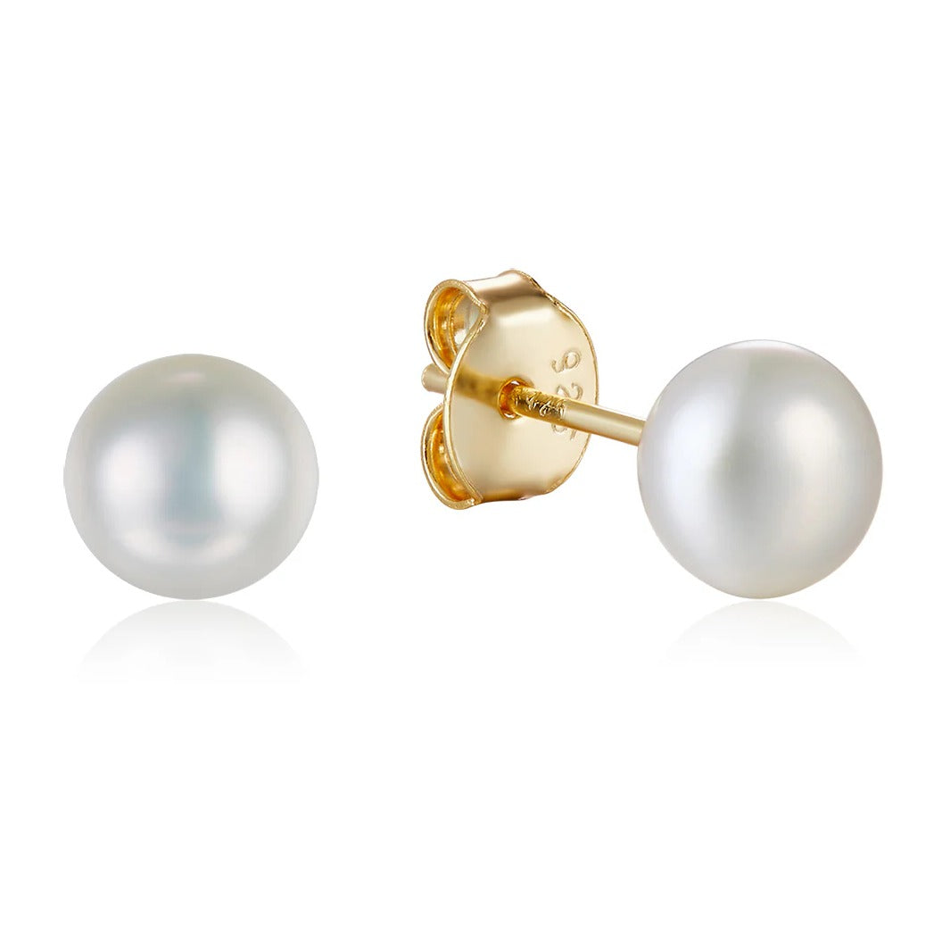 Vera Design Pearl Stud Eyrnalokkar