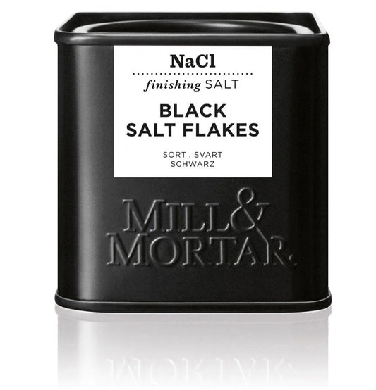 Mill & Mortar - Svartar saltflögur 80g