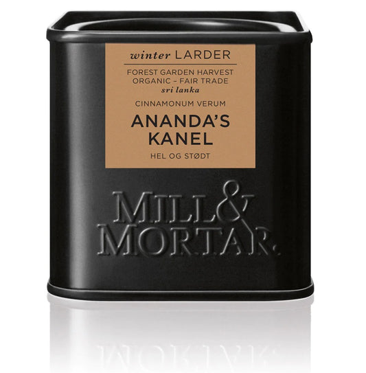 Mill & Mortar -  Ananda's True Cinnnamon, ground&whole, 45 g