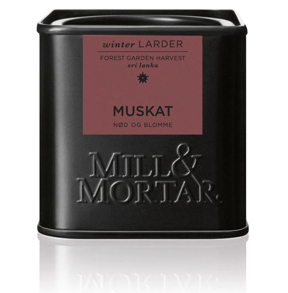 Mill & Mortar - Nutmeg & Mace, whole 45g