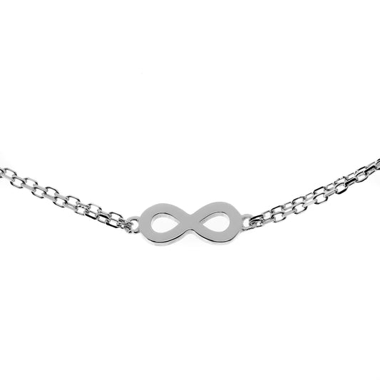 Vera Design - Infinity Symbol Armband Silfur